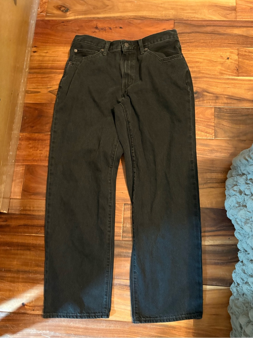 Levi’s ’94 Baggy Jeans Size 31 Black Wash High Rise Loose (1454)
